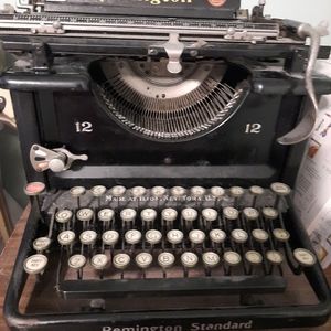 Vintage typewriter
